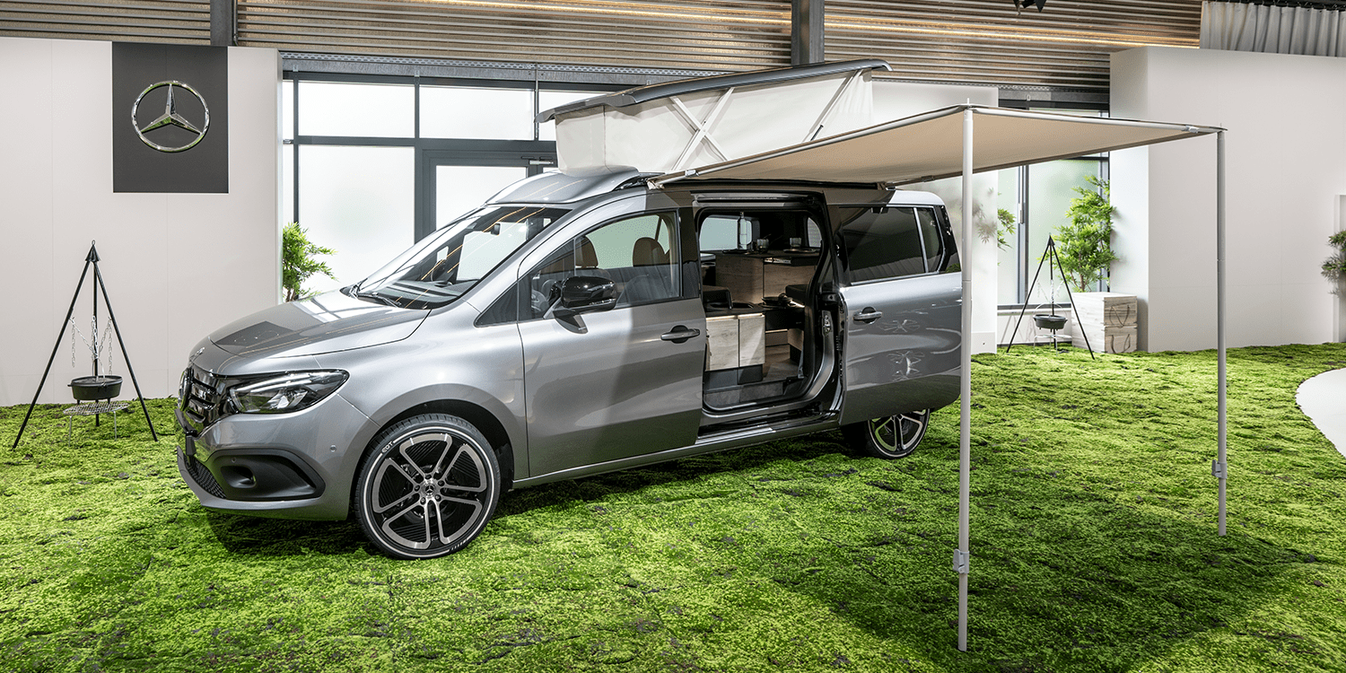 Mercedes présente un mini campingcar électrique