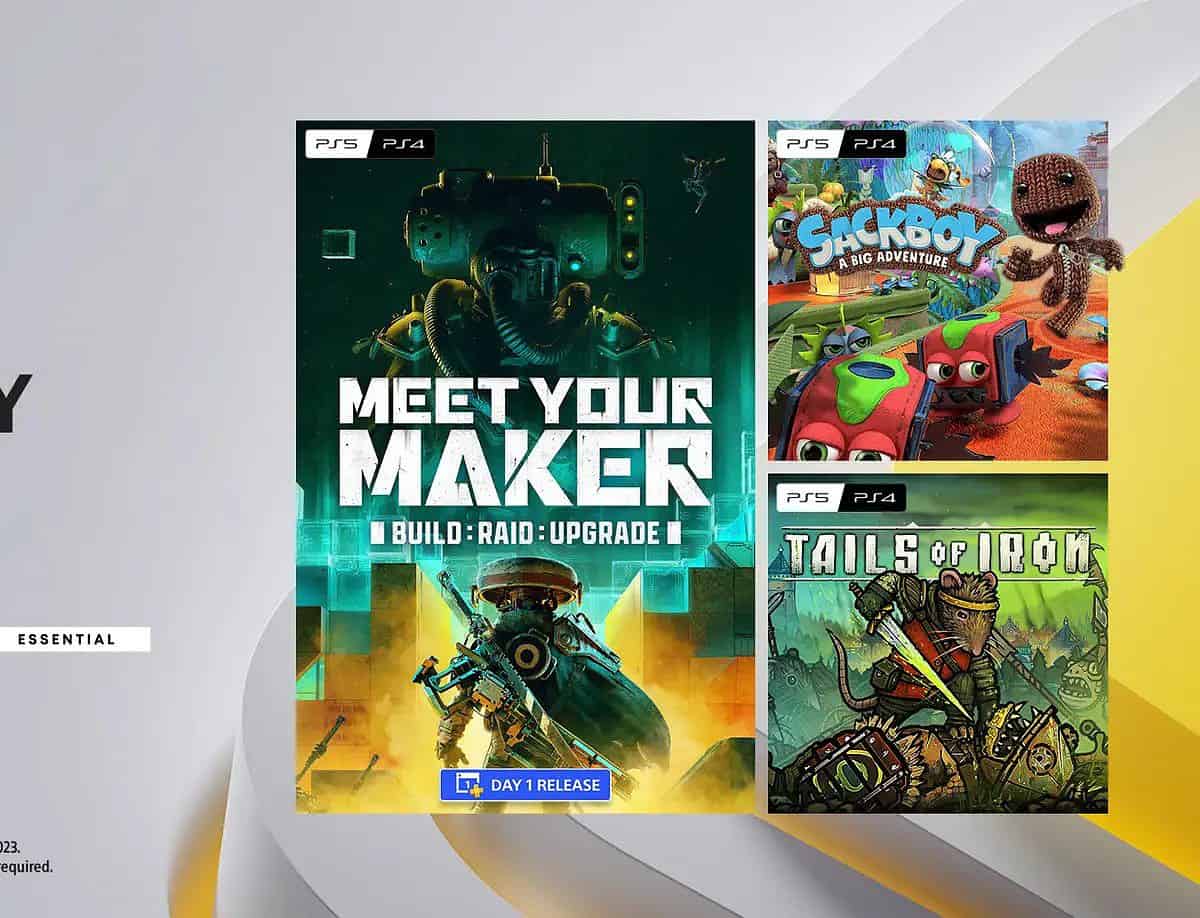 Confirmation Des Jeux Gratuits PS Plus Essential Pour Avril 2023